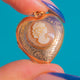 9ct Gold Lady's Portrait Cameo Puffy Heart Locket