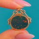 Swivel fob, Bloodstone face