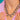 Victorian 9ct Gold Inlay Pique Floral Necklace, necklace worn in close-up