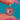 9ct Gold Ruby and Diamond Heart Cluster Pendant, reverse cluster and bail hallmarks