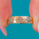Chunky 15ct Gold Starry Diamond Gypsy Ring, 0.25cts