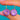 Georgian Pink Paste Button Earrings, 18ct Gold Hooks, front detail of both Paste drops