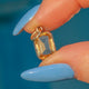 Georgian 9ct Gold Golden Topaz Charm, 1.20ct