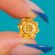 Antique 15ct Gold Diamond Etruscan Revival Charm