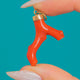Victorian 9ct Gold Coral Branch pendant