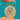 15ct Gold Pearl Ruby Flower Pendant