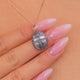 Art Deco Silver Scarab Beetle Pendant, 9ct Gold Jump Ring