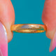 SOLID 22ct Gold Wedding Band Ring, 3mm