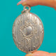 Large Art Nouveau Silver Sliding Locket