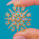 Edwardian 9ct Gold Opal Starburst Brooch Pendant, c.1908