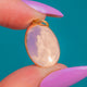 Antique 15ct Gold Plain Domed Disc Charm