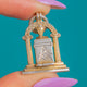 RARE Art Deco Masonic Silver Archway Pendant- Hallmarked 1921