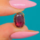 Early 19th Century 9ct Gold Georgian Garnet Charm