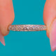 Antique 18ct White Gold Diamond Eternity Ring - 0.33ct